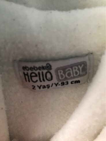 HelloBaby Bebek şişme mont