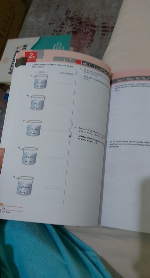 10. Sınıf Kimya ve Biyoloji Soru Bankası Seti - Görsel 3