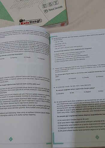 9. Sınıf Tekrar Testleri Kitapları - Görsel 4