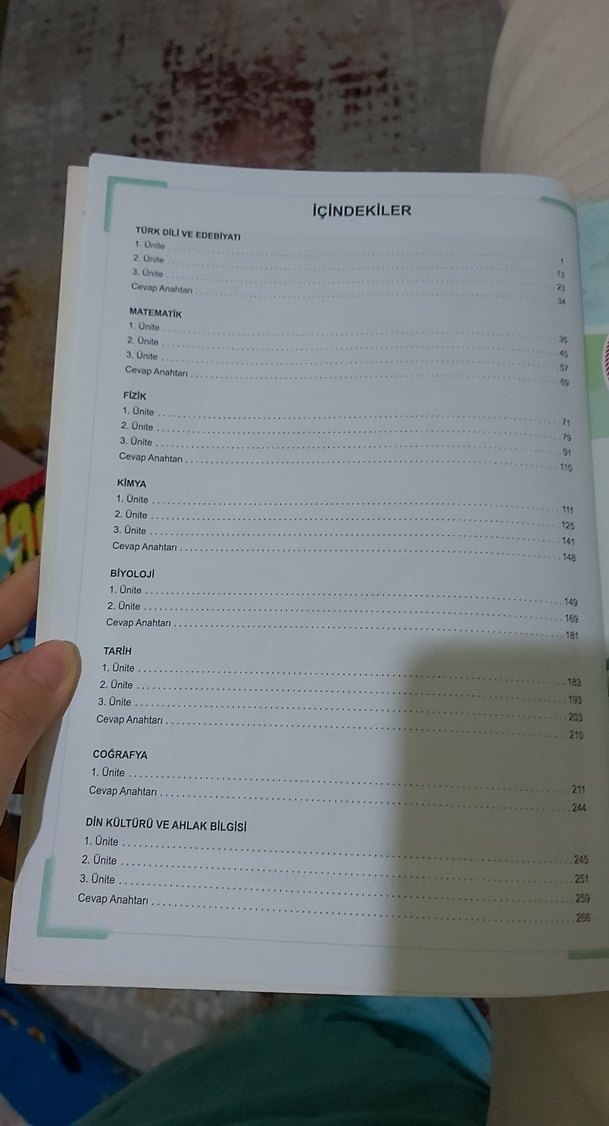 9. Sınıf Tekrar Testleri Kitapları - Görsel 2