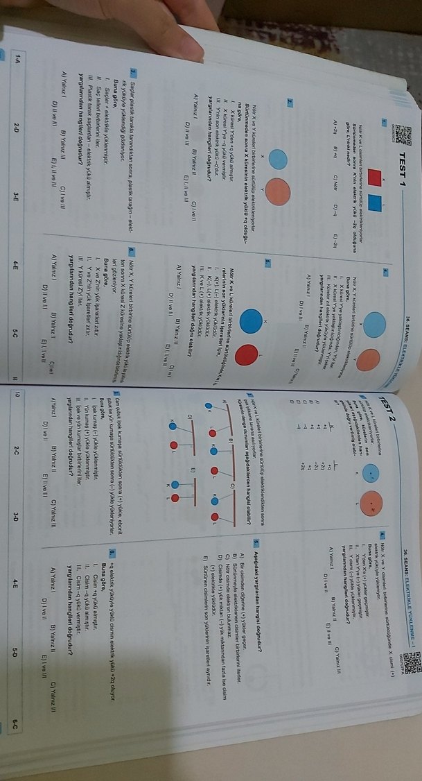9. Sınıf Fizik 40 Seans Test Kitabı - Görsel 2