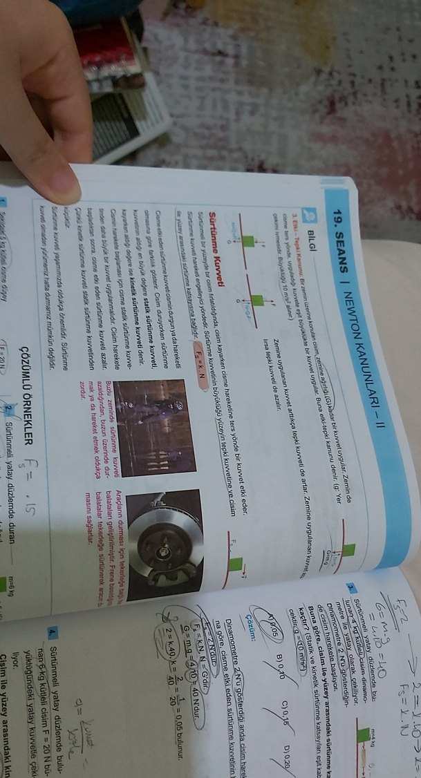 9. Sınıf Fizik 40 Seans Test Kitabı - Görsel 3