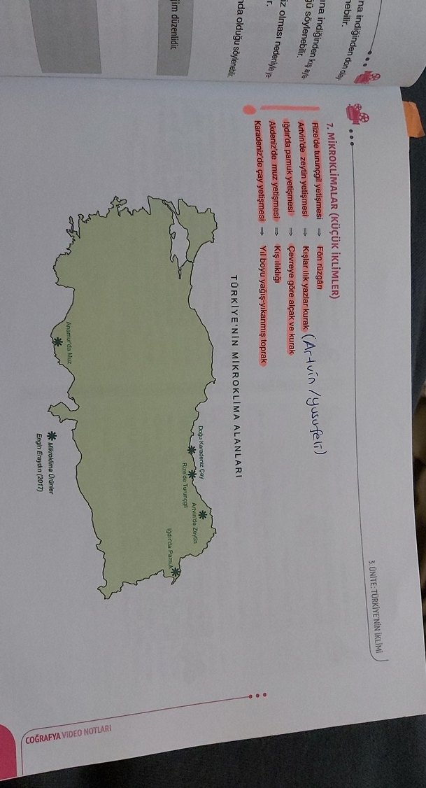 KPSS 2018 Coğrafya Video Ders Notları - Görsel 5