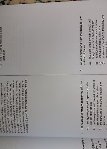 Beden Renk Unique Reading Soru Bankası 11