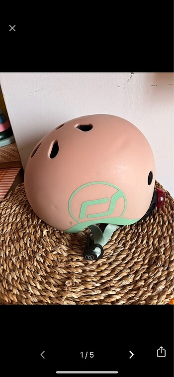 Scoot and ride kask