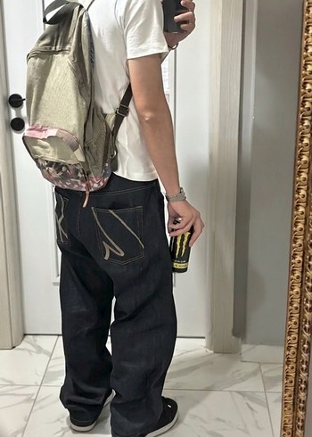 Zara Baggy İslemeli Pantolon
