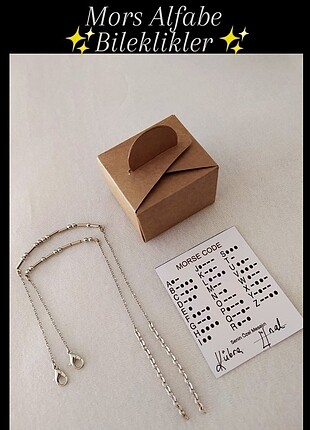 Cartier Gümüş mors alfabesi bileklik