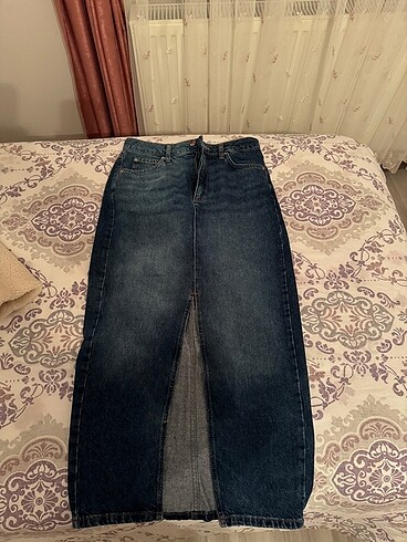 LC Waikiki 36 beden kot etek uzun