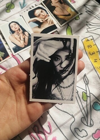 diğer Beden Jisoo fotokart