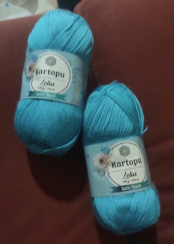 Kartopu Lotus Mavi İp - Satin Touch