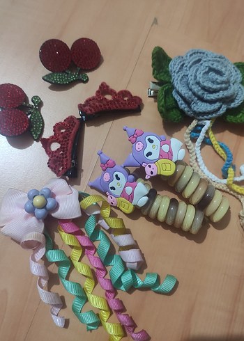 Renkli Bohem Çocuk Saç Aksesuarları - Görsel 2