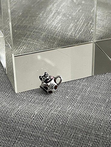 Pandora s925 Kahve Bardağında Köpek Charm