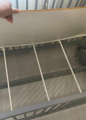 Ikea Ikea Gri Bebek Beşiği