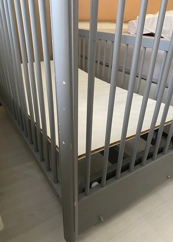  Beden gri Renk Ikea bebek karyola