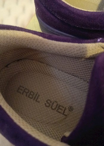 Erbil Süel Mor Süet Kadın Spor Ayakkabı