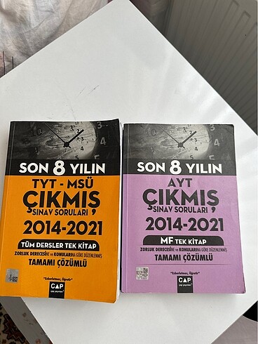  Tyt ayt çıkmış sorular