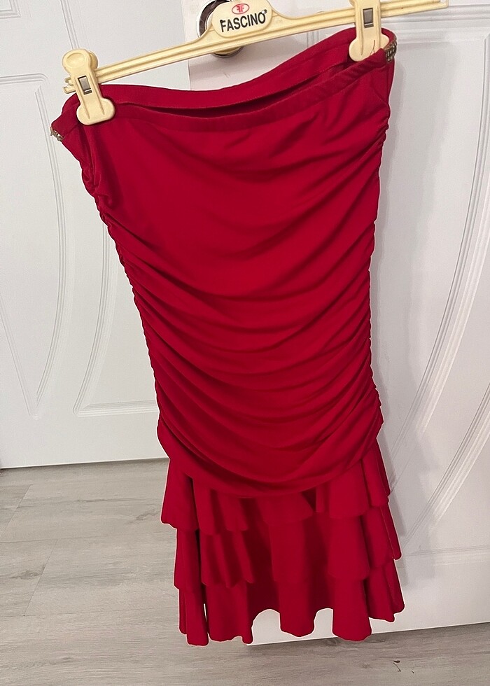 Abiye straplez - Görsel 4