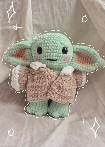 Baby yoda crochet