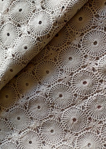 Bohem Örgü Dantel Masa Örtüsü - Görsel 2