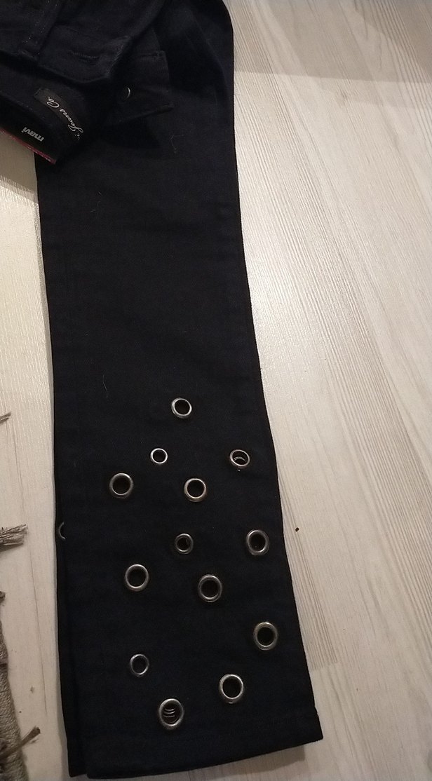 Siyah Dar Kesim Kadın Kot Pantolon kullanılmadı dar geldi - Görsel 5