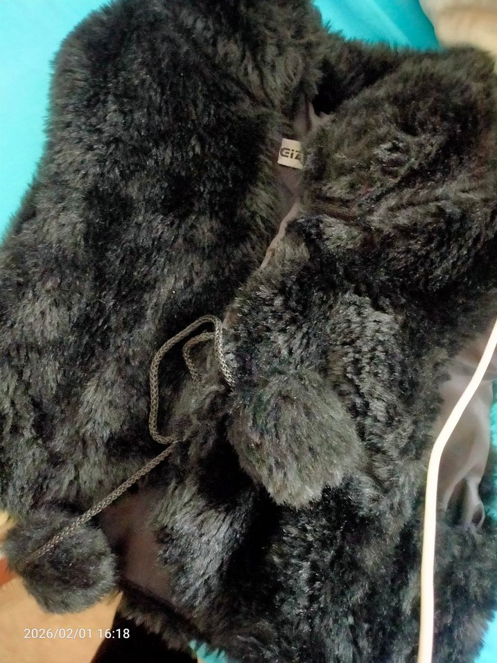 Kadın Kürk Detaylı yelek - Görsel 2