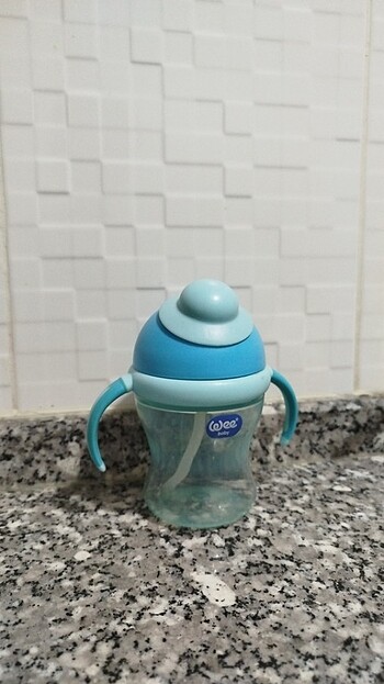 Wee Baby Mavi Alıştırma Bardağı