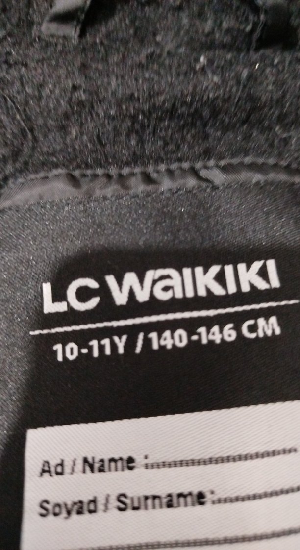 Siyah Kapüşonlu Kadın Kışlık Mont - Görsel 3