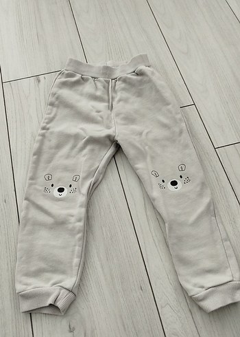 Gri Erkek Bebek Nakışlı Düğmeli Takım - Görsel 3