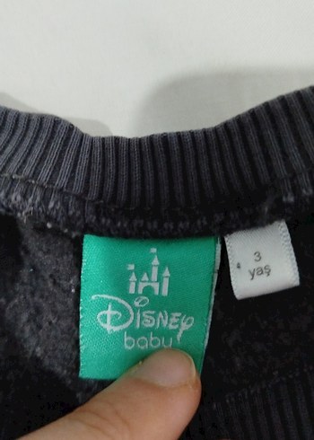 erkek Çocuk Siyah Mickey Mouse Sweatshirt - Görsel 4
