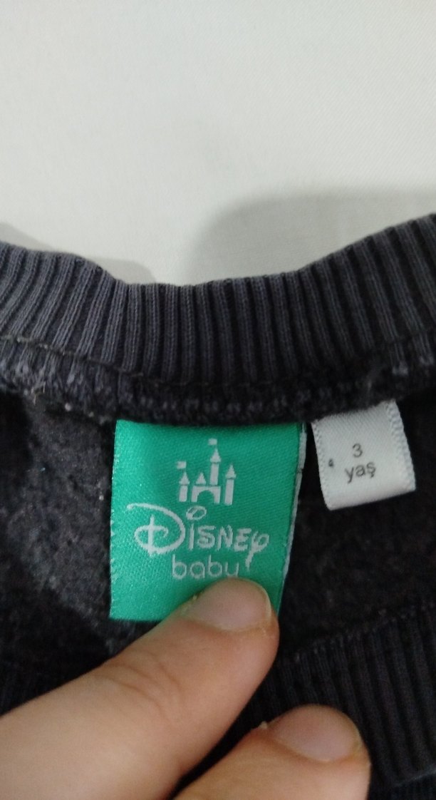 erkek Çocuk Siyah Mickey Mouse Sweatshirt - Görsel 4