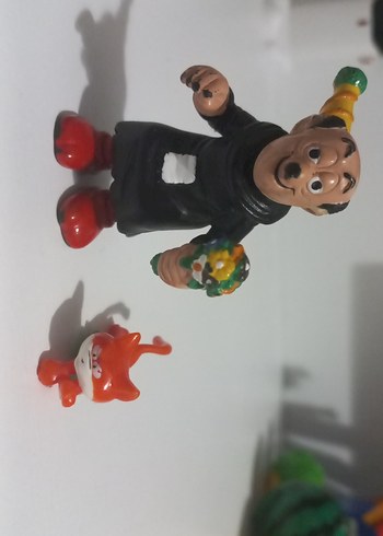 Gargamel ve kedisi azman oyuncak figür