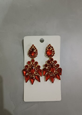 Diğer taşlı küpe 3 lü
