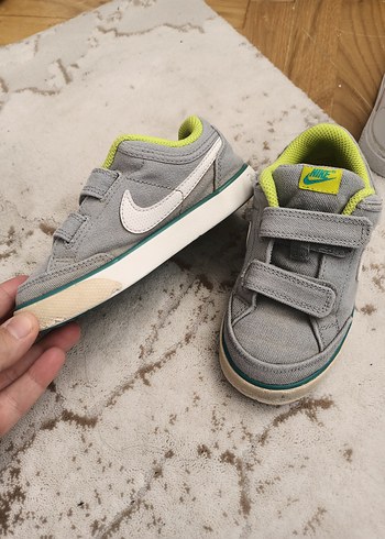 Nike Gri Erkek Çocuk Spor Ayakkabı Velcro