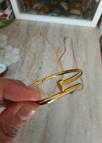 Beden altın Renk Çelik Altın Kaplama Takılar