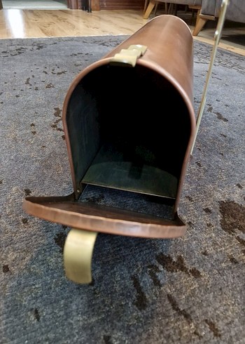 Parlak Kahverengi Posta Kutusu - Görsel 3