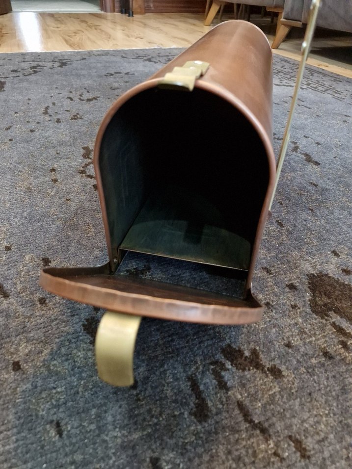 Parlak Kahverengi Posta Kutusu - Görsel 3