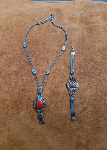 Mardin işi kolye bileklik - Görsel 7