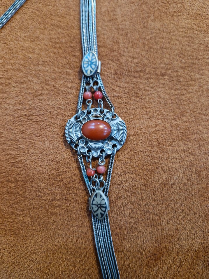 Mardin  işi kolye bileklik - Görsel 5