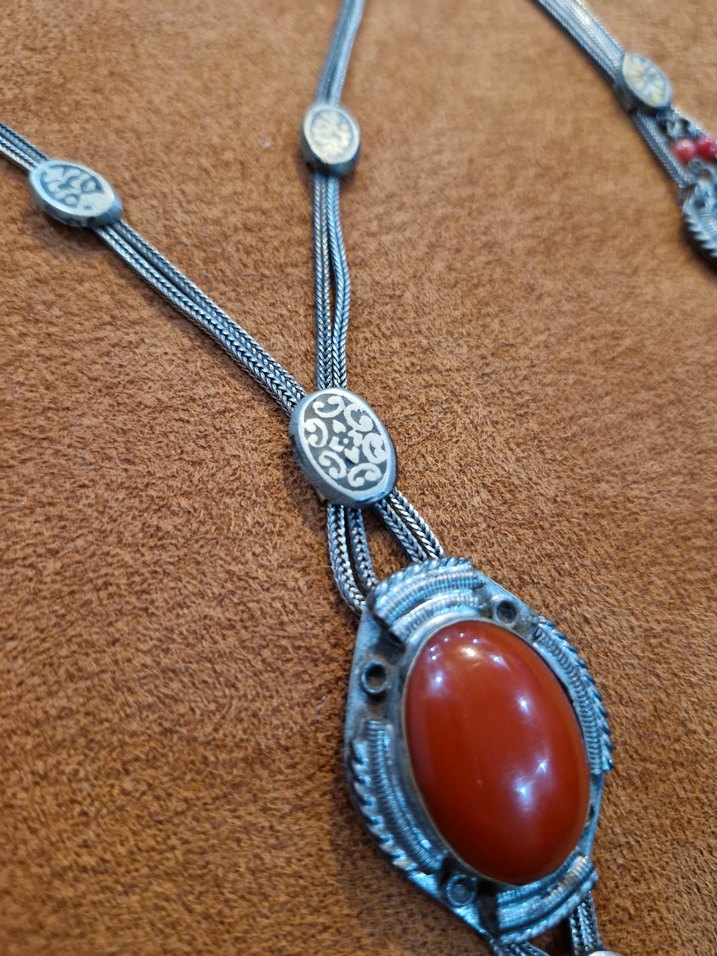 Mardin  işi kolye bileklik - Görsel 3