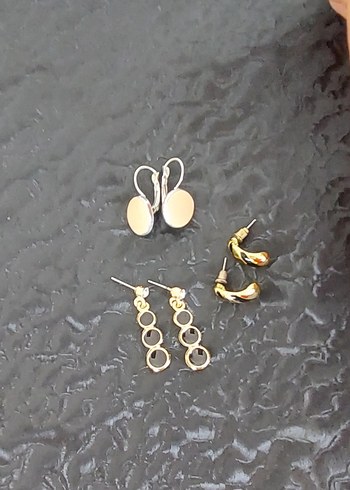 3 çift küpe - Görsel 2