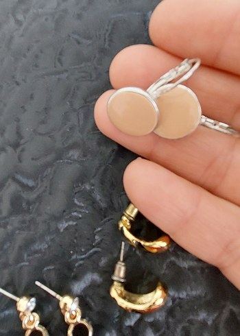 3 çift küpe - Görsel 3