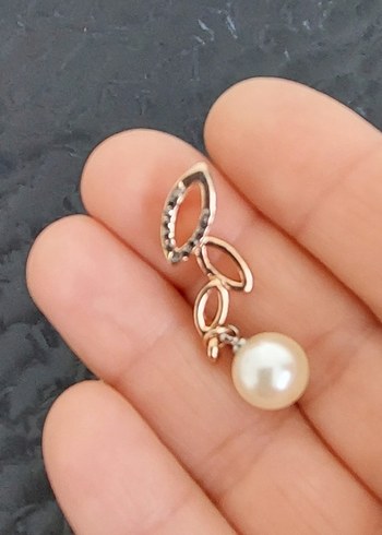 Altın Renkli Boncuklu Çiçek Desenli Kadın Takı Seti - Görsel 4