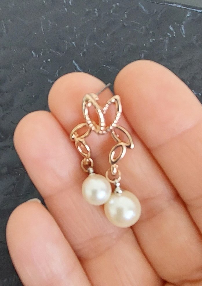 Altın Renkli Boncuklu Çiçek Desenli Kadın Takı Seti - Görsel 3