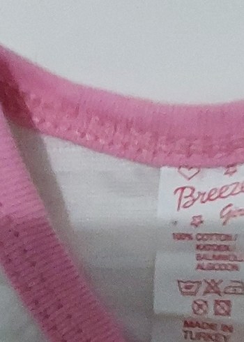 2li Kız Çocuk Düğmeli Pamuklu Yelek - Görsel 4