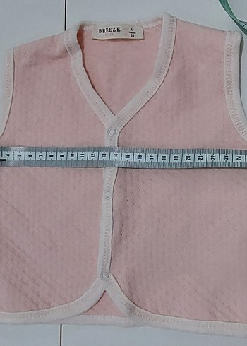 2li Kız Çocuk Düğmeli Pamuklu Yelek - Görsel 10