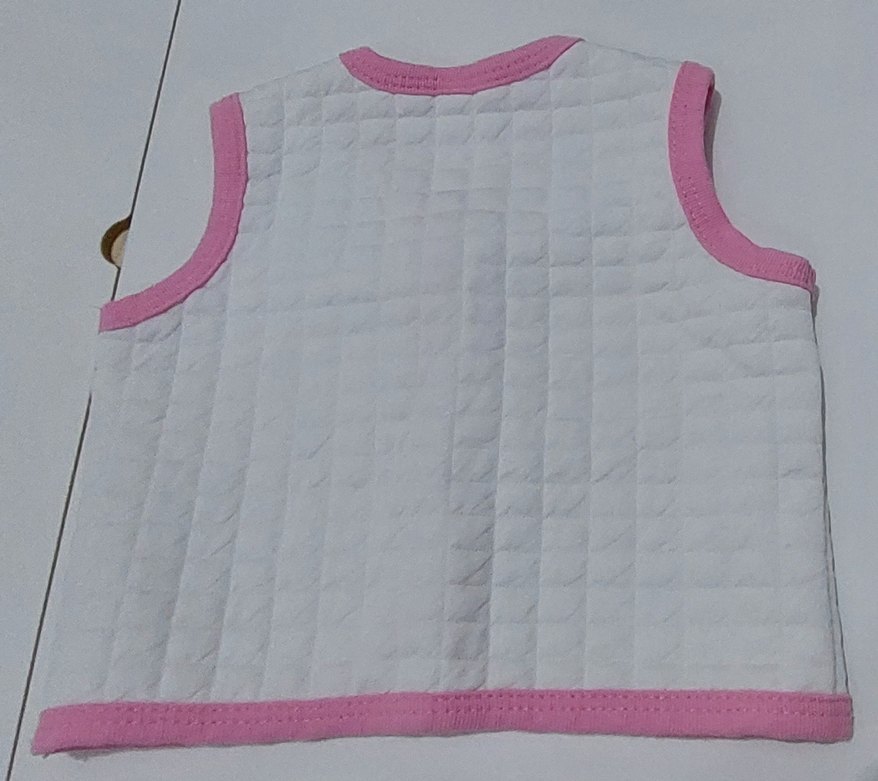 2li Kız Çocuk Düğmeli Pamuklu Yelek - Görsel 3