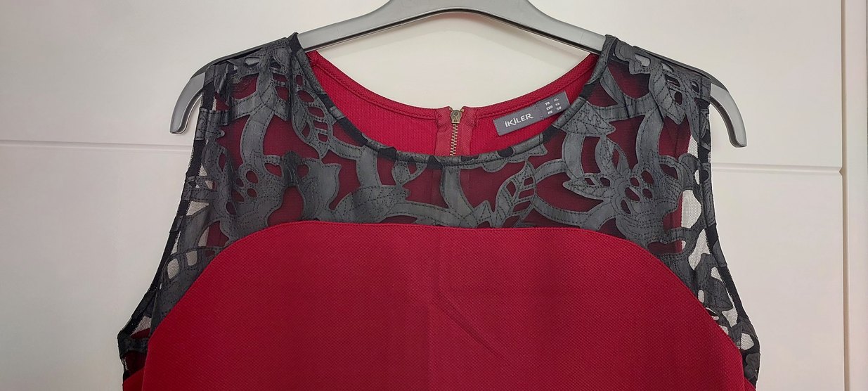 İkiler Kadın Elbise 42-44-46 Bedene Uyumlu - Görsel 3