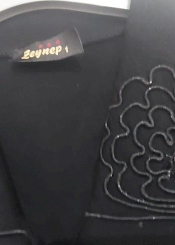 Siyah Düğmeli Kadın Midi Klasik Hırka - Görsel 9