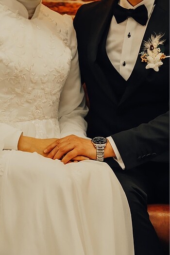 Özel dikim gelinlik nikah elbisesi - Görsel 3