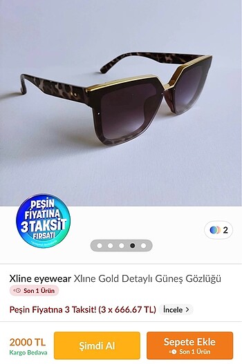 Yurtdışından gri leopard Milano gözlük - Görsel 8